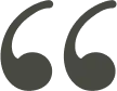 Quotation marks symbol representing testimonials or patient reviews for Harvard Dental